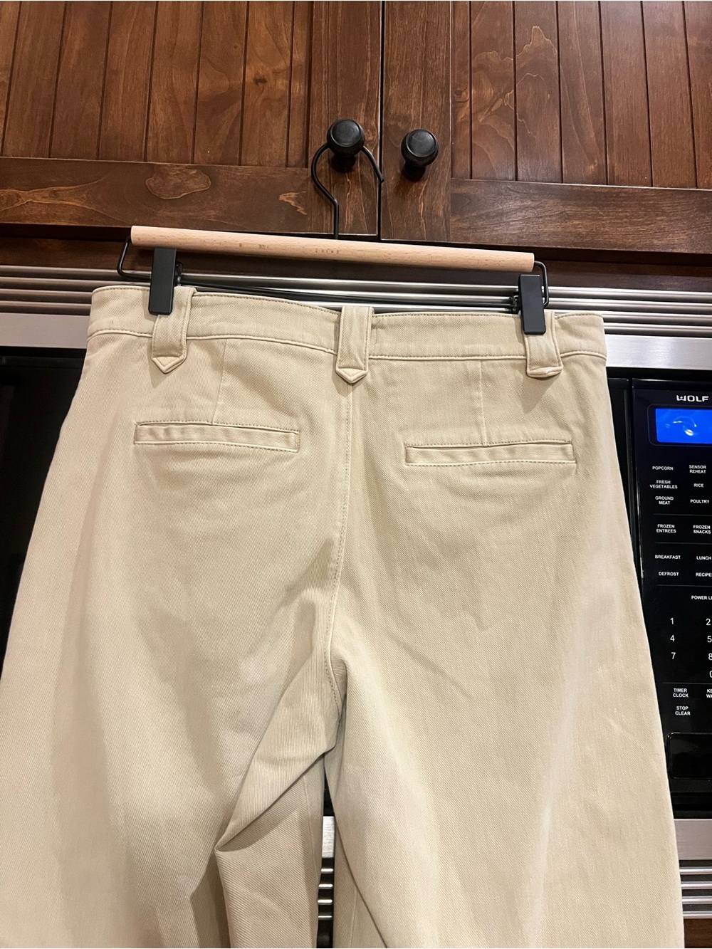 Women’s FAHERTY COASTLINE KNIT CHINOS BEIGE TAN KHAKIS STRETCH CASUAL SIZE 4 - Picture 7 of 12